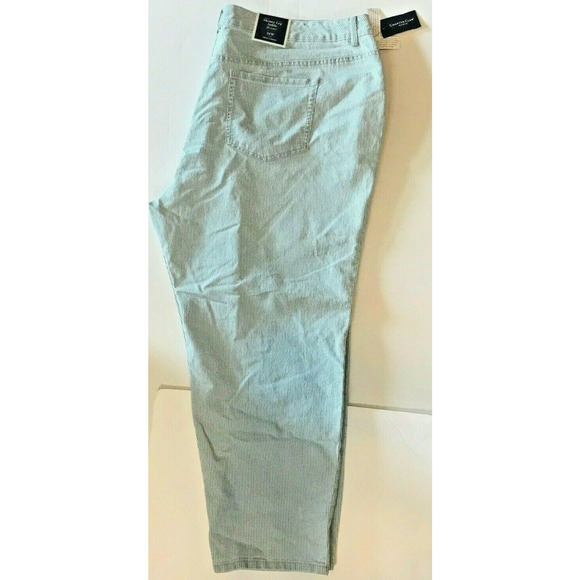 Charter Club Women Plus Bristol Skinny Leg Ankle Jeans Pinstripe Denim 26 W $74 - Picture 4 of 7